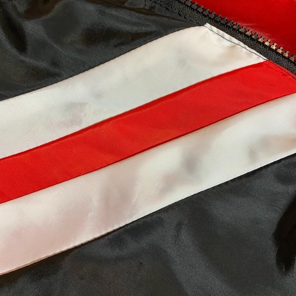 Lili Sport Windbreaker Jacket Size 3X Black Red White - Picture 4 of 9